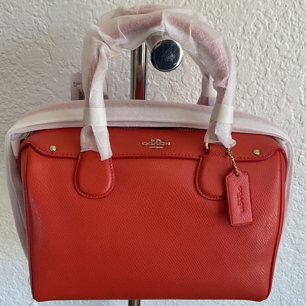 Coach Mini Bennett Satchel Watermelon Red